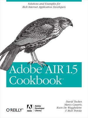 cover image of Adobe AIR 1.5 Cookbook